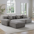Corduroy Sectional Sofa
