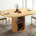 Oval Extendable Dining Table