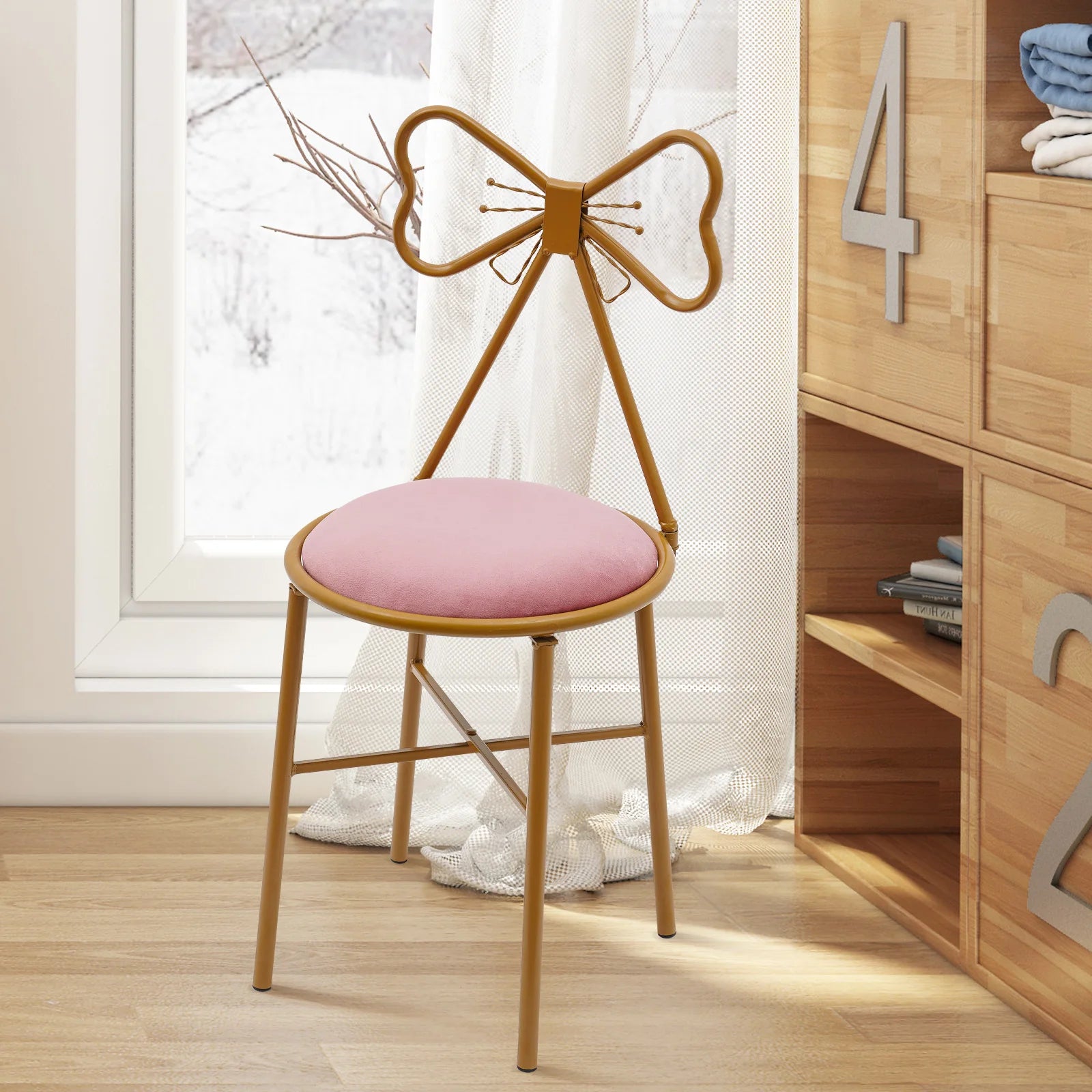 Velvet Vanity Chair