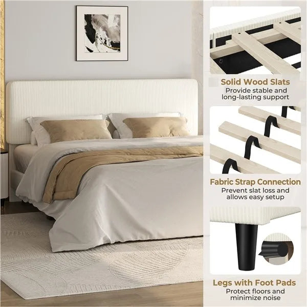 Adjustable Upholstered Bed