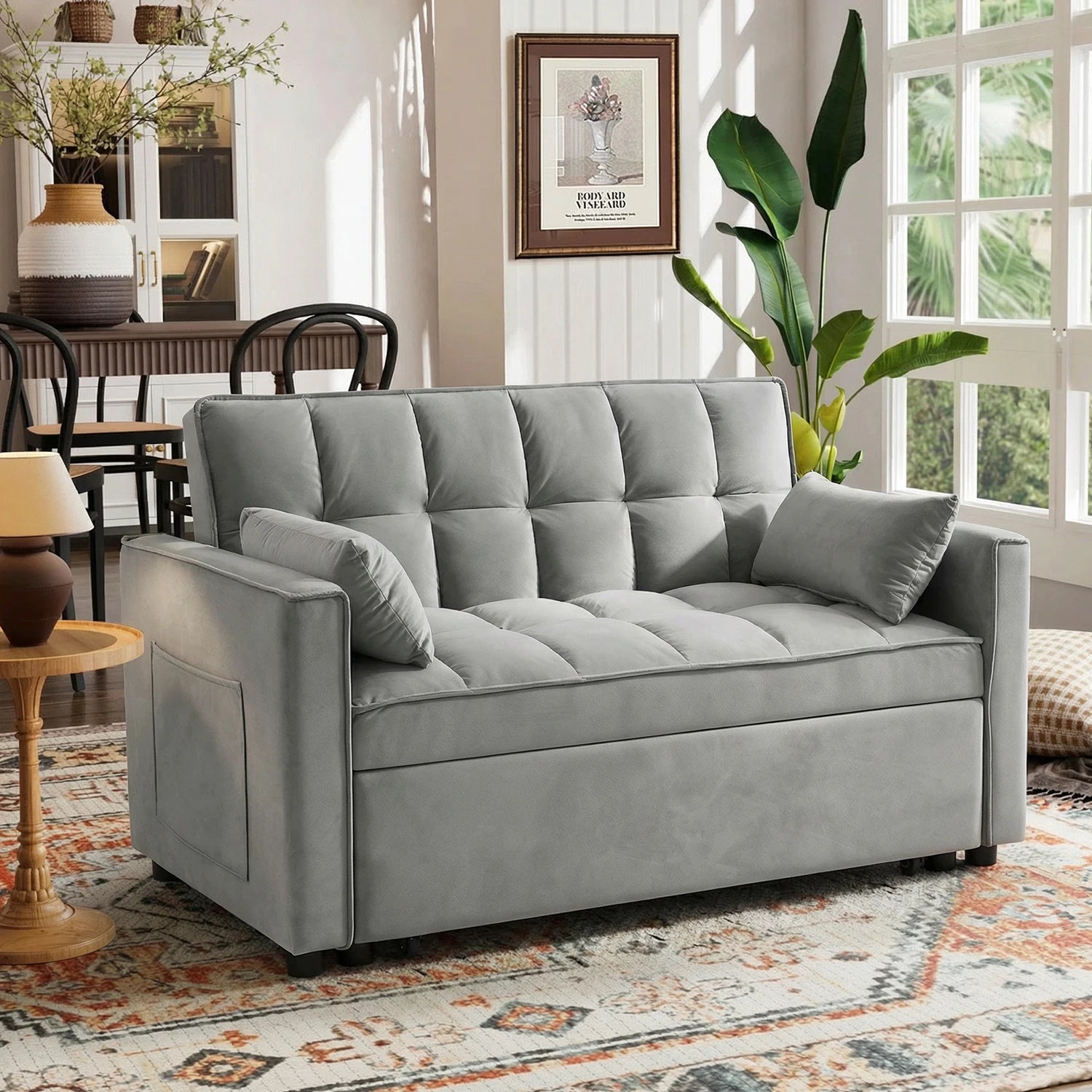 Velvet Sleeper Sofa