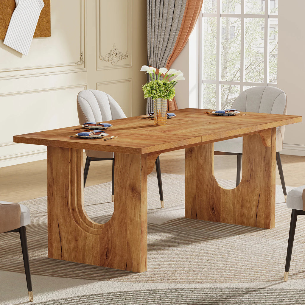Large Pedestal Dining Table
