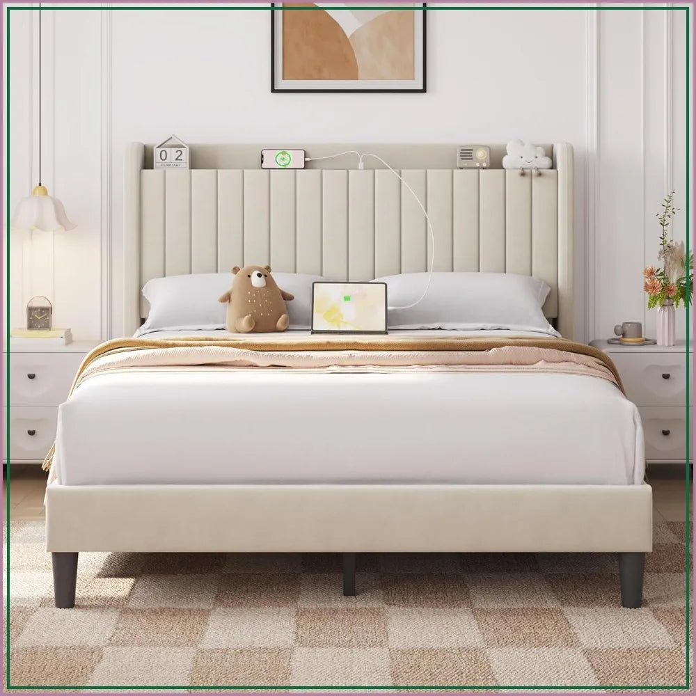 Storage Bed with USB