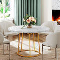 Marble Round Dining Table