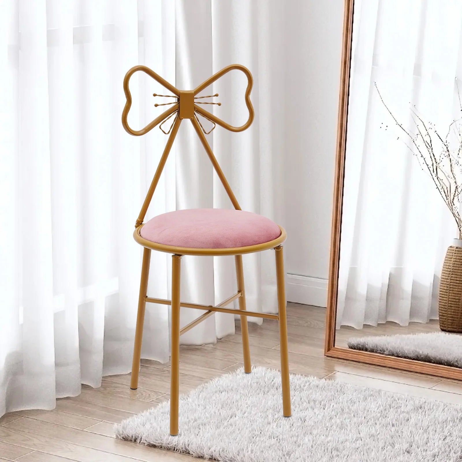 Velvet Vanity Chair