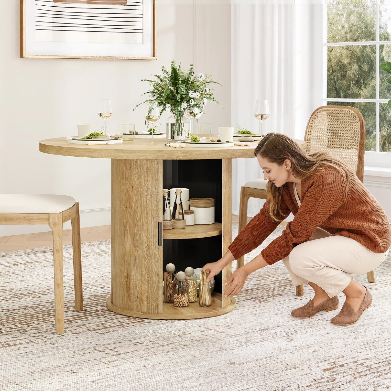 Round Dining Table