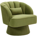 Velvet Swivel Chair