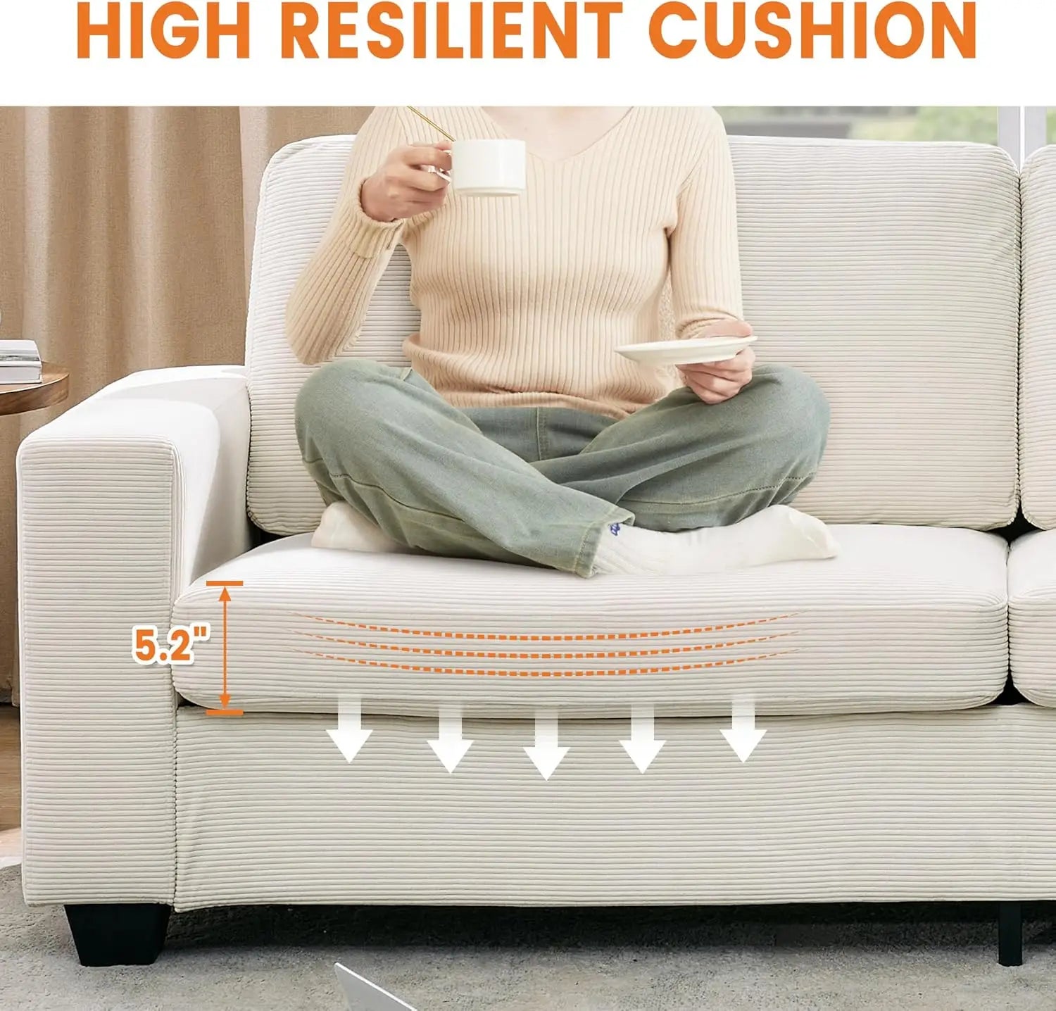 Deep Seat Sofa