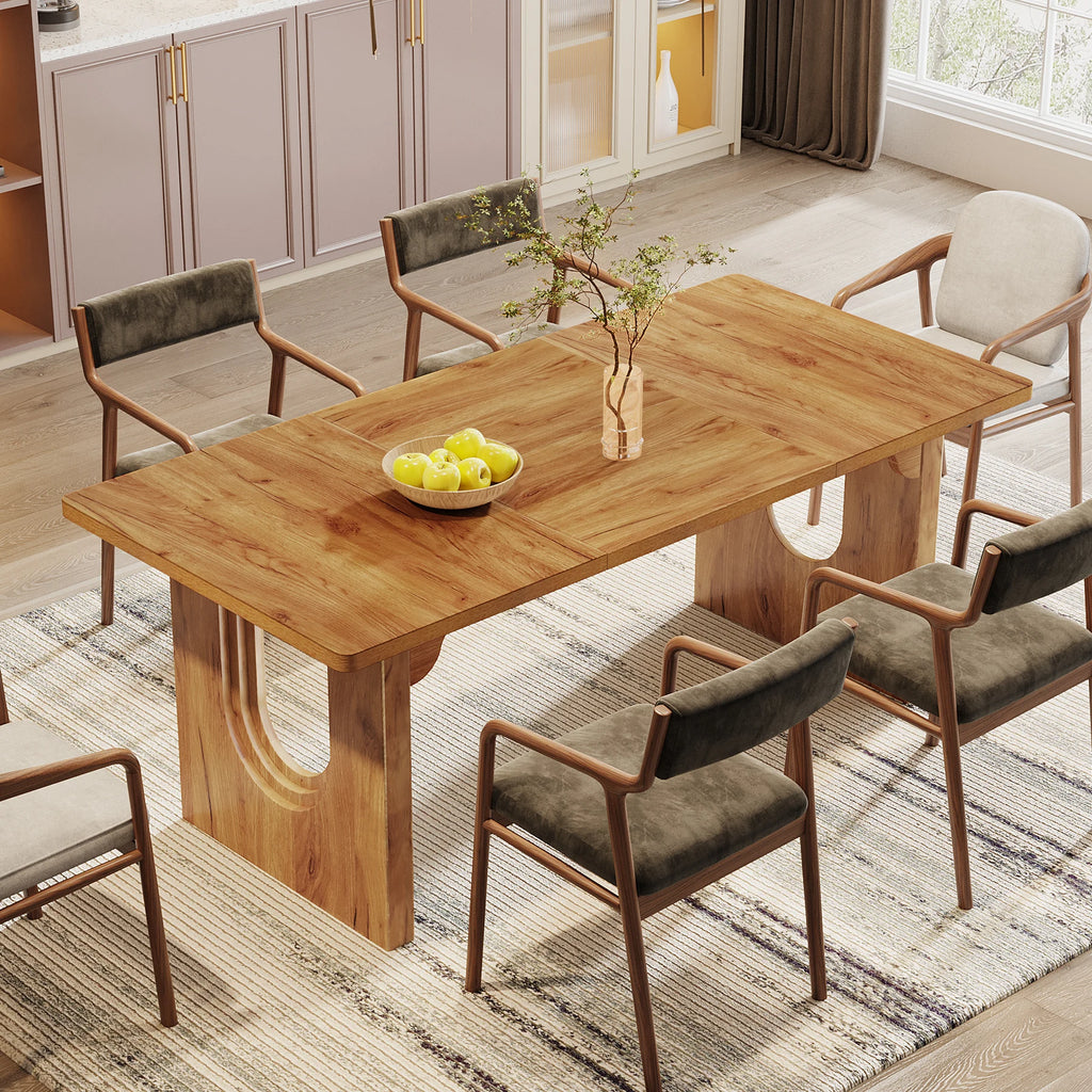 Large Pedestal Dining Table
