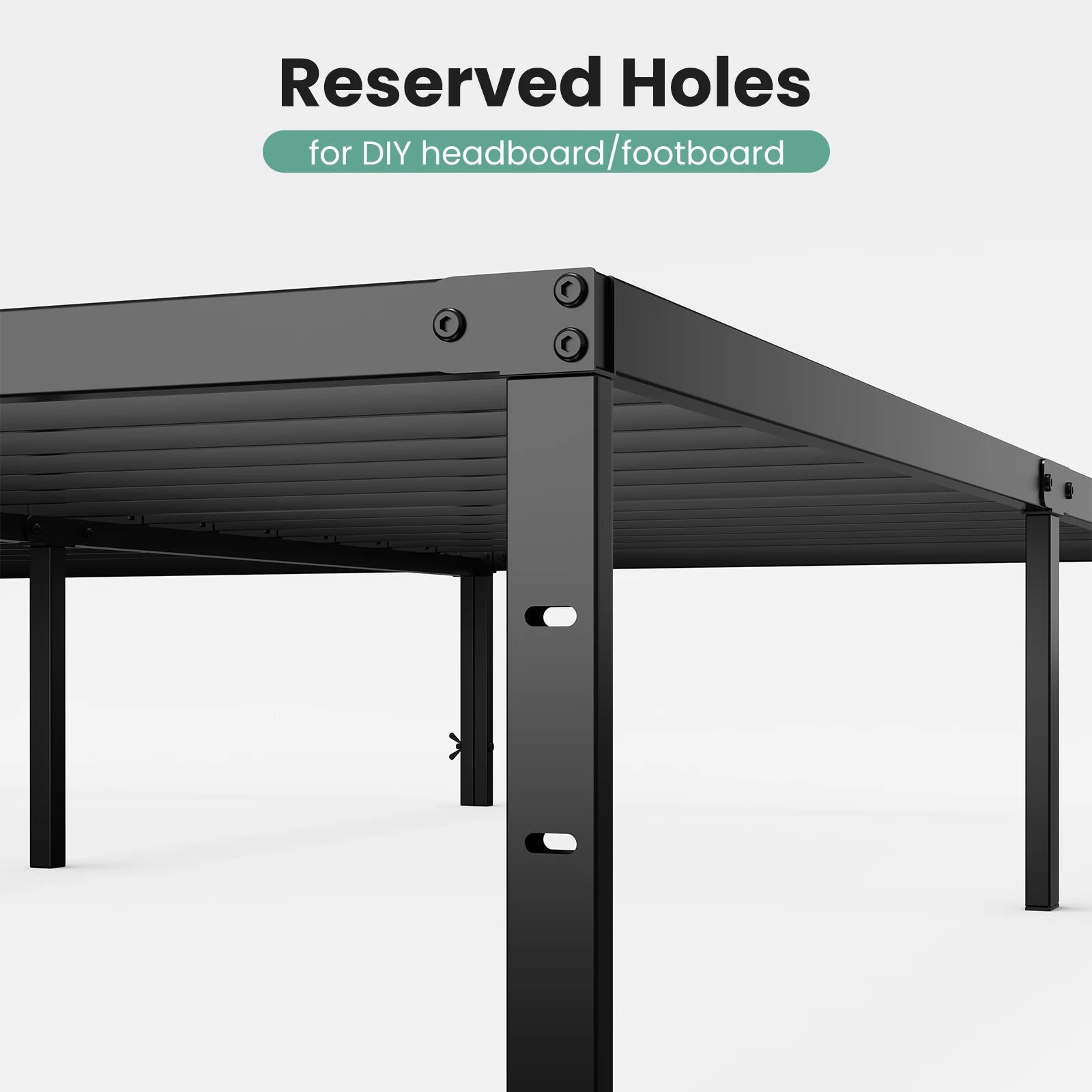 18" Metal Platform Bed