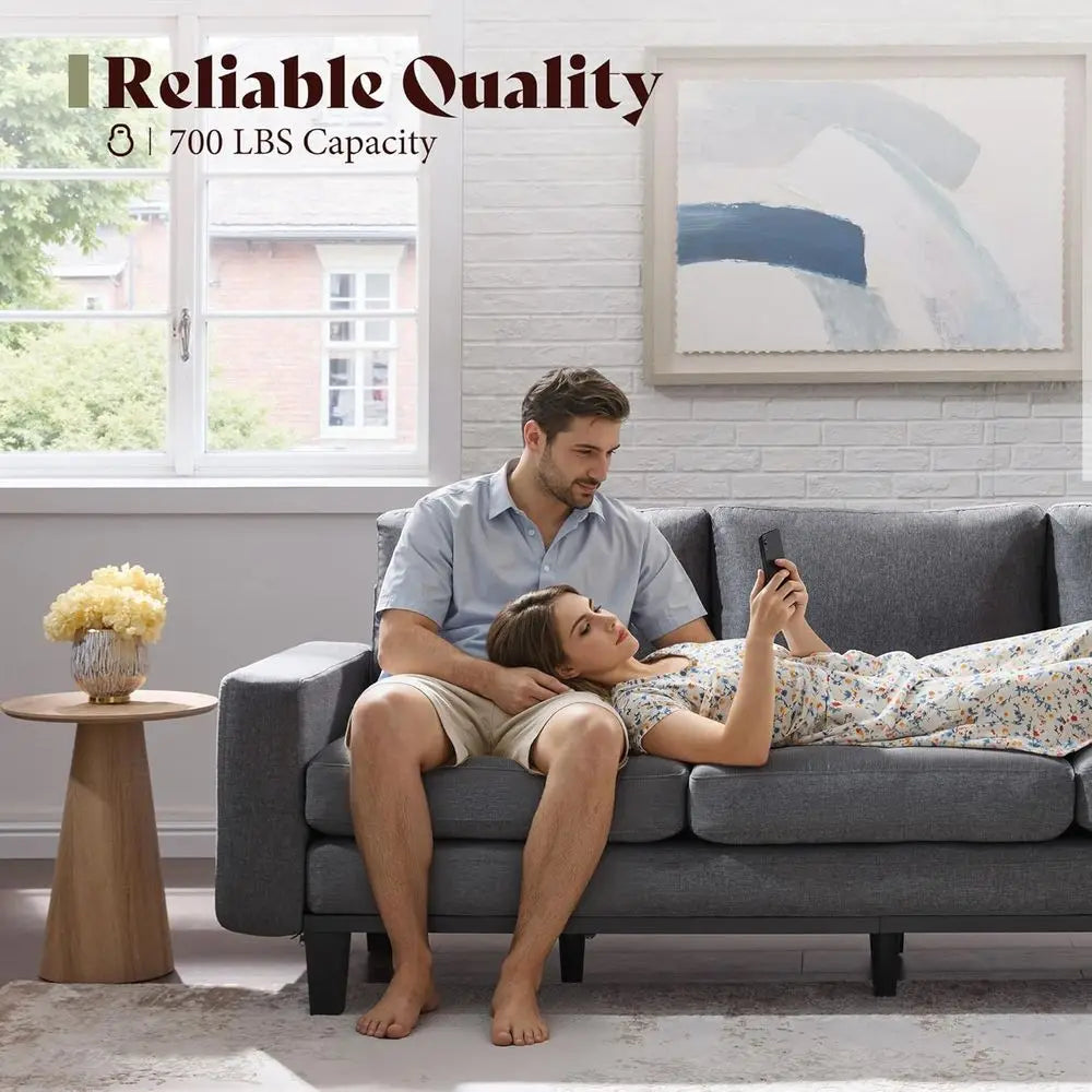 3-Seater Fabric Sofa