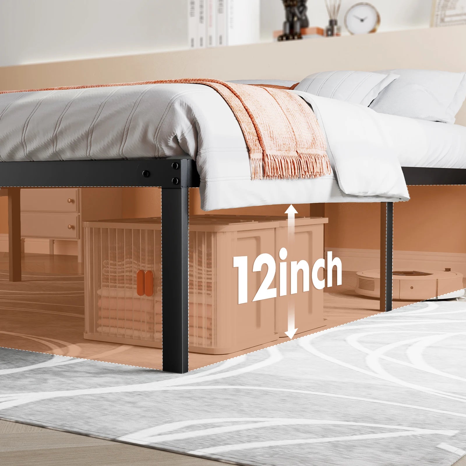 Metal Platform Bed