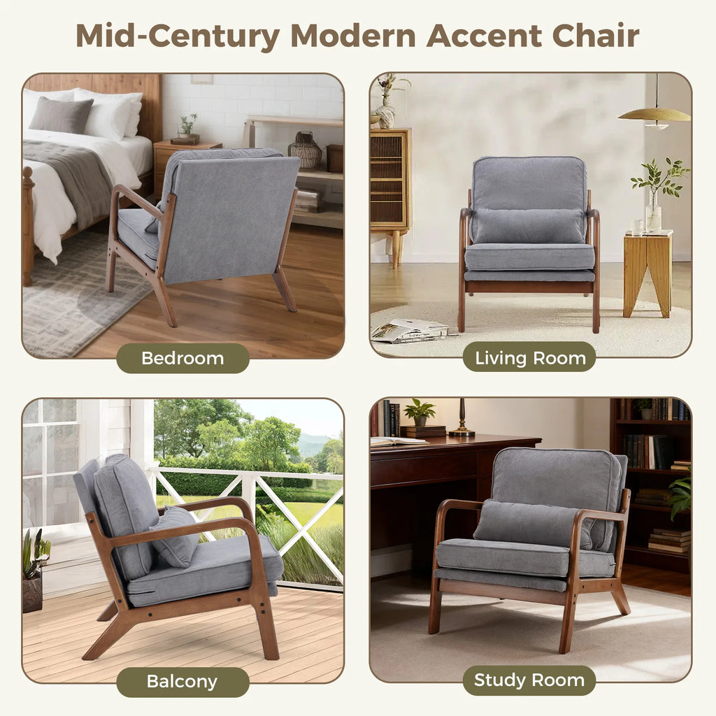 Mid-Century Accent Chair