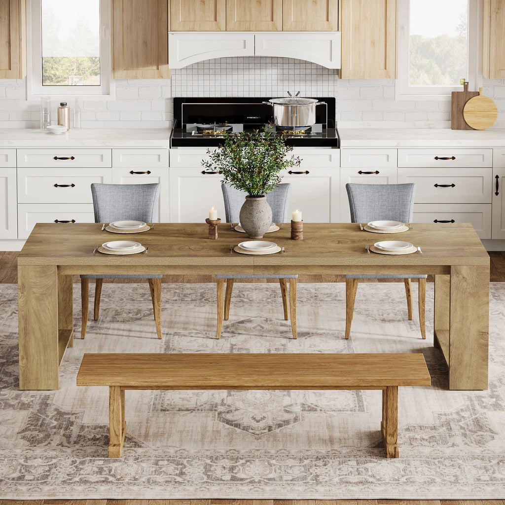 Modern Pedestal Dining Table