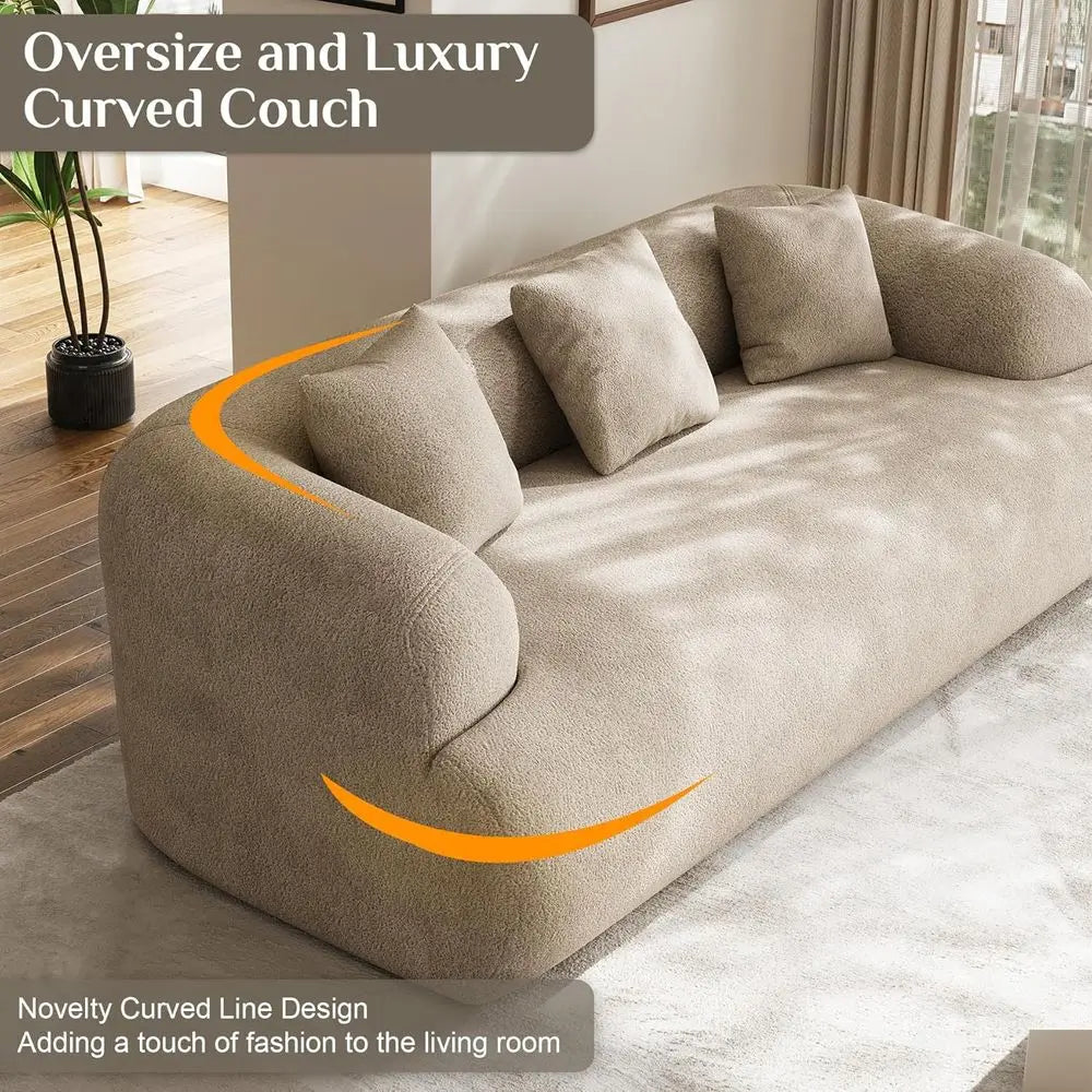 Plush Chenille Sectional