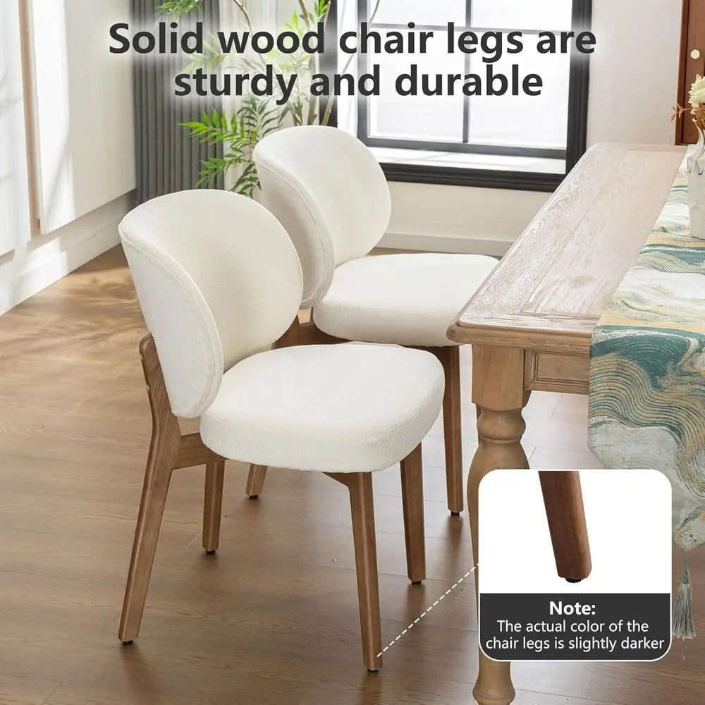 Bouclé Dining Chair