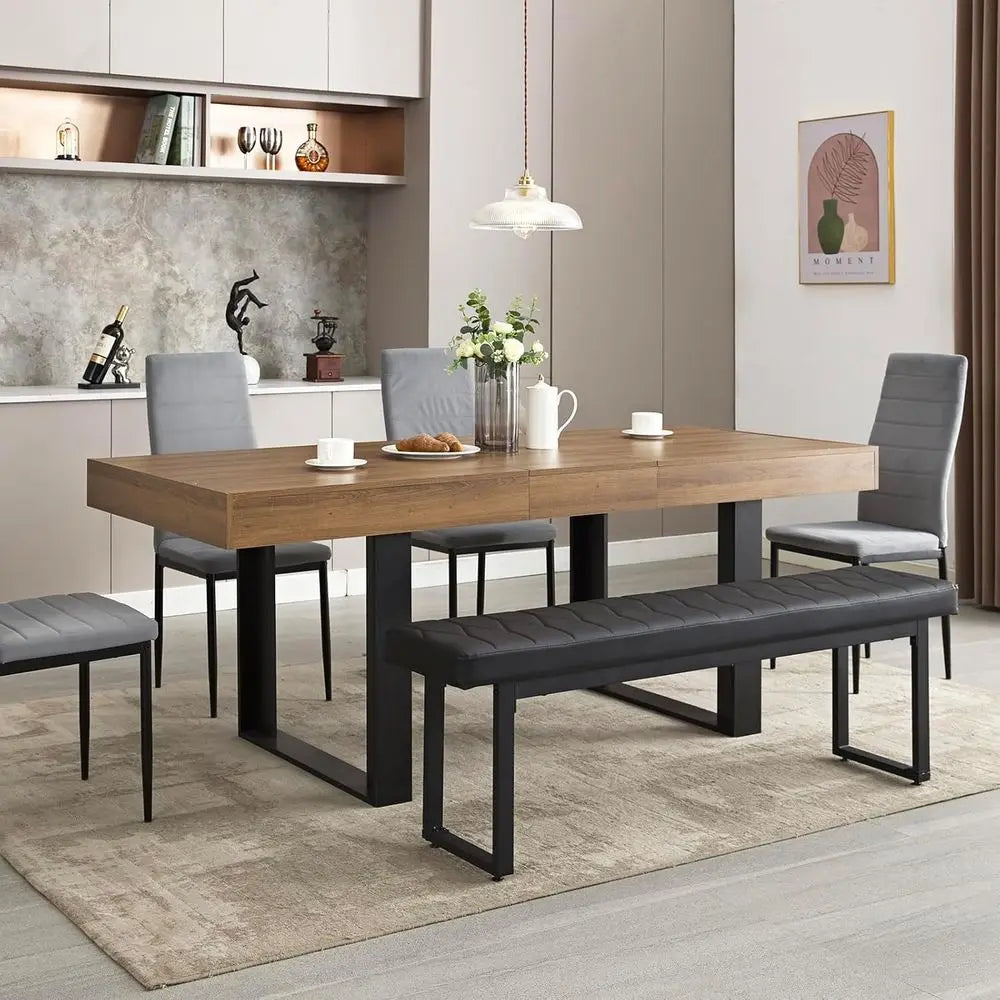 Walnut Extendable Table