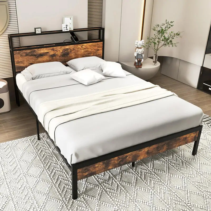 Storage Platform Bed