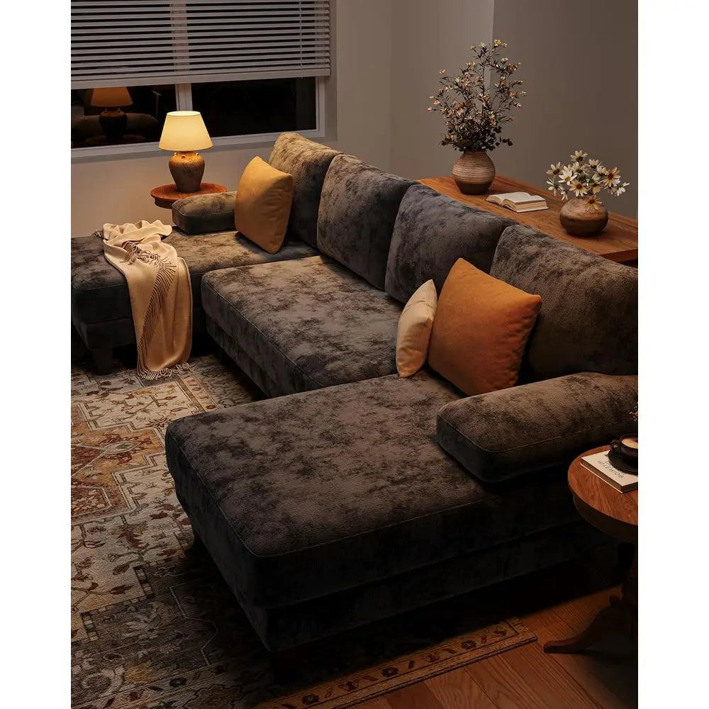U-Shaped Sectional Sofa