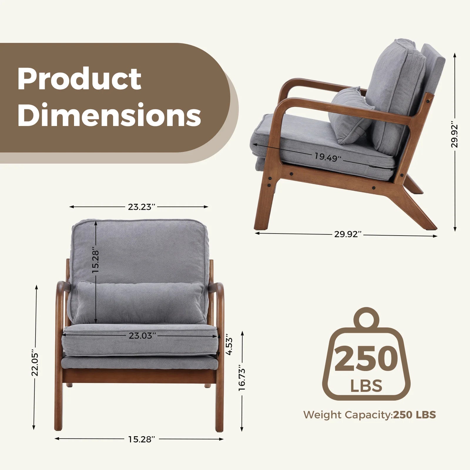 Mid-Century Accent Chair