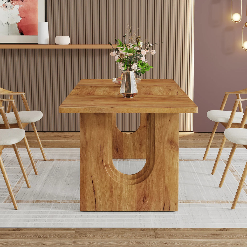 Large Pedestal Dining Table