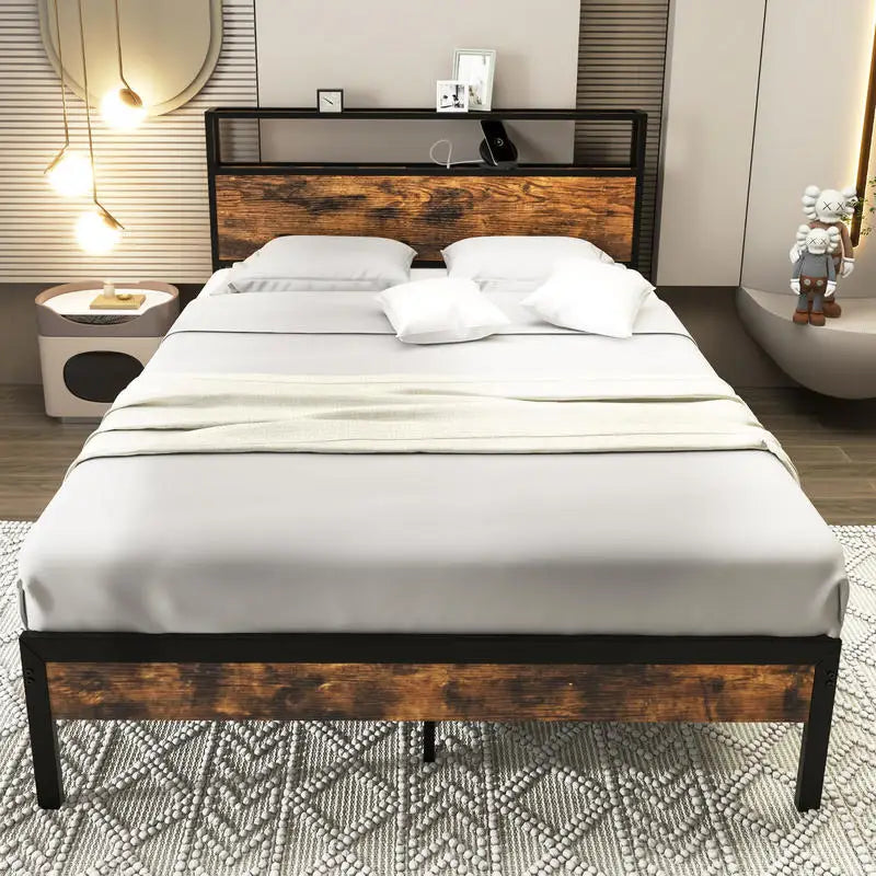 Storage Platform Bed