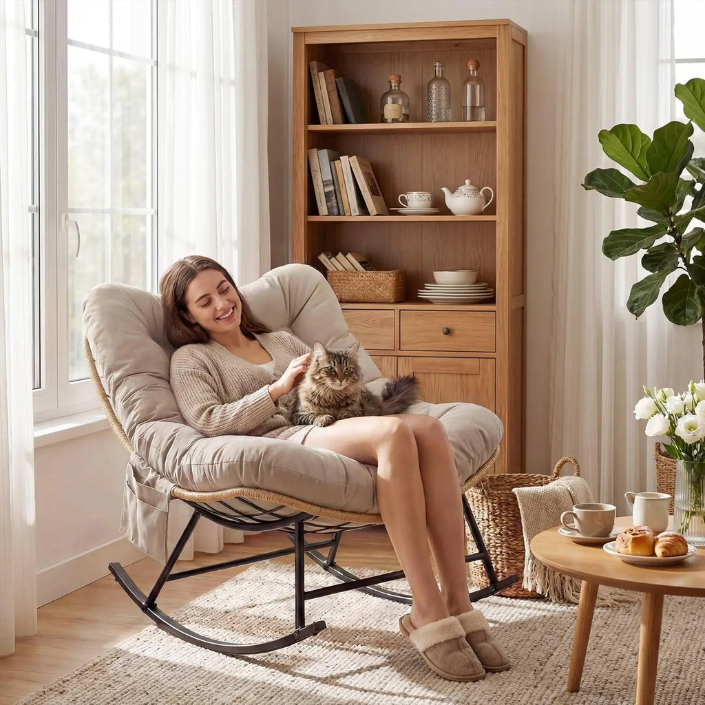 Metal Rocking Chair