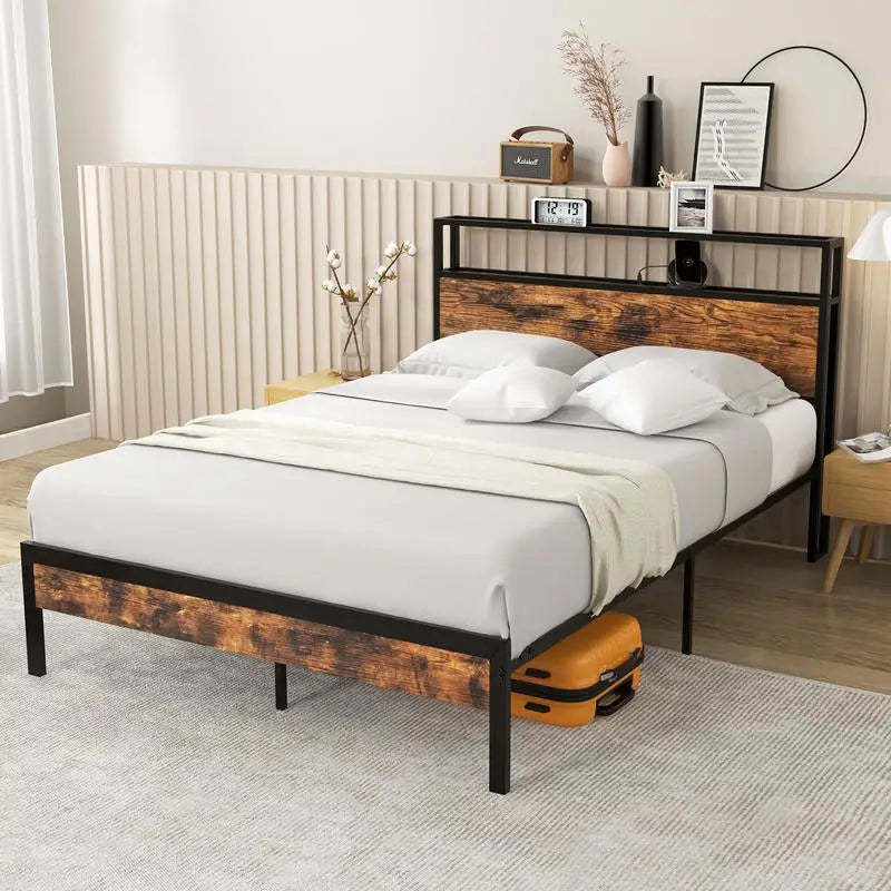 Storage Platform Bed