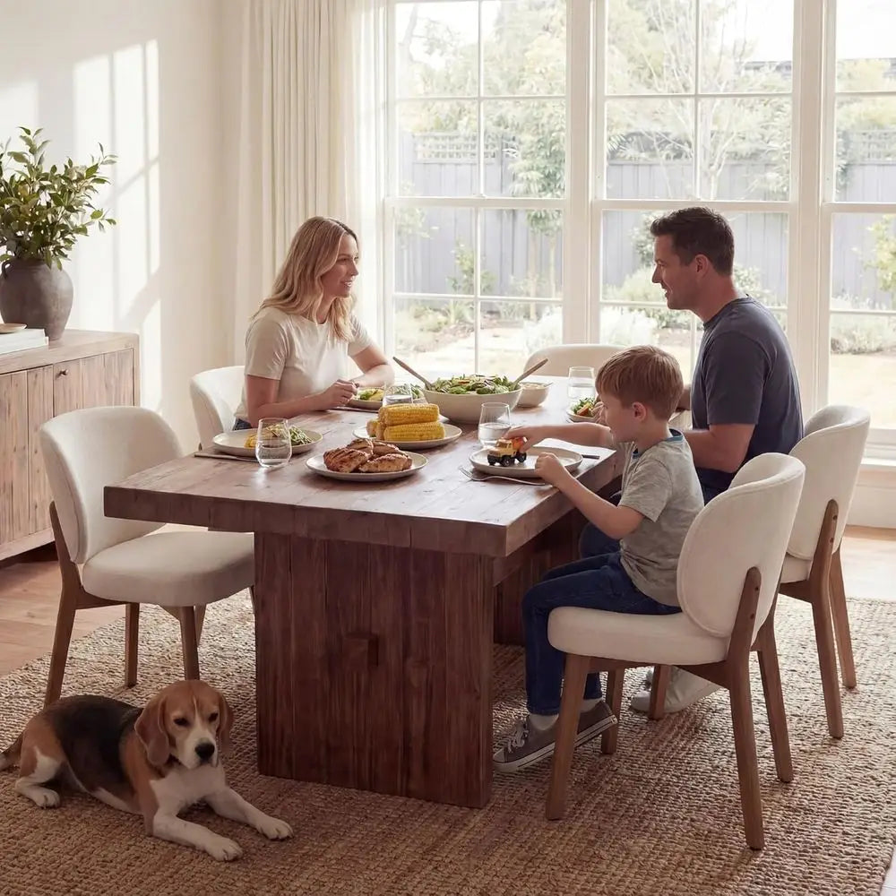 Bouclé Dining Chair