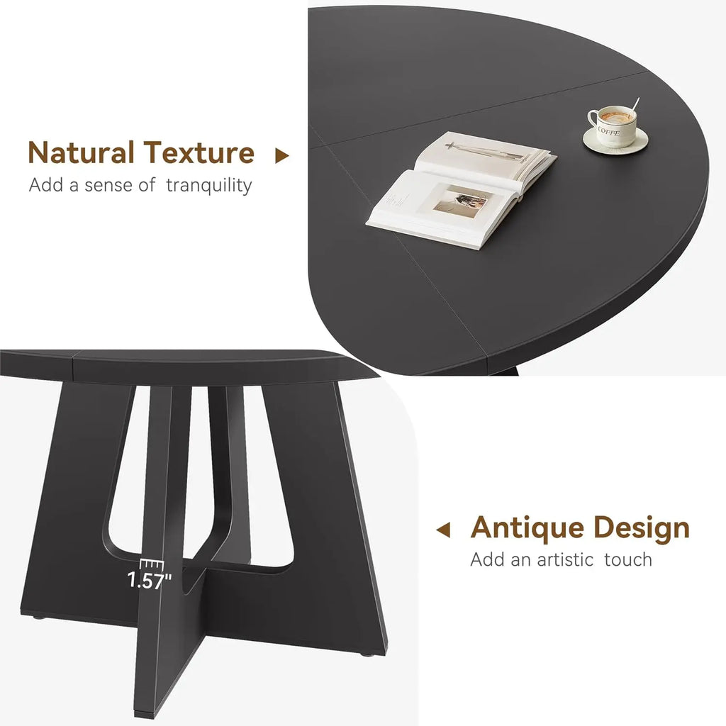 Rustic Round Dining Table