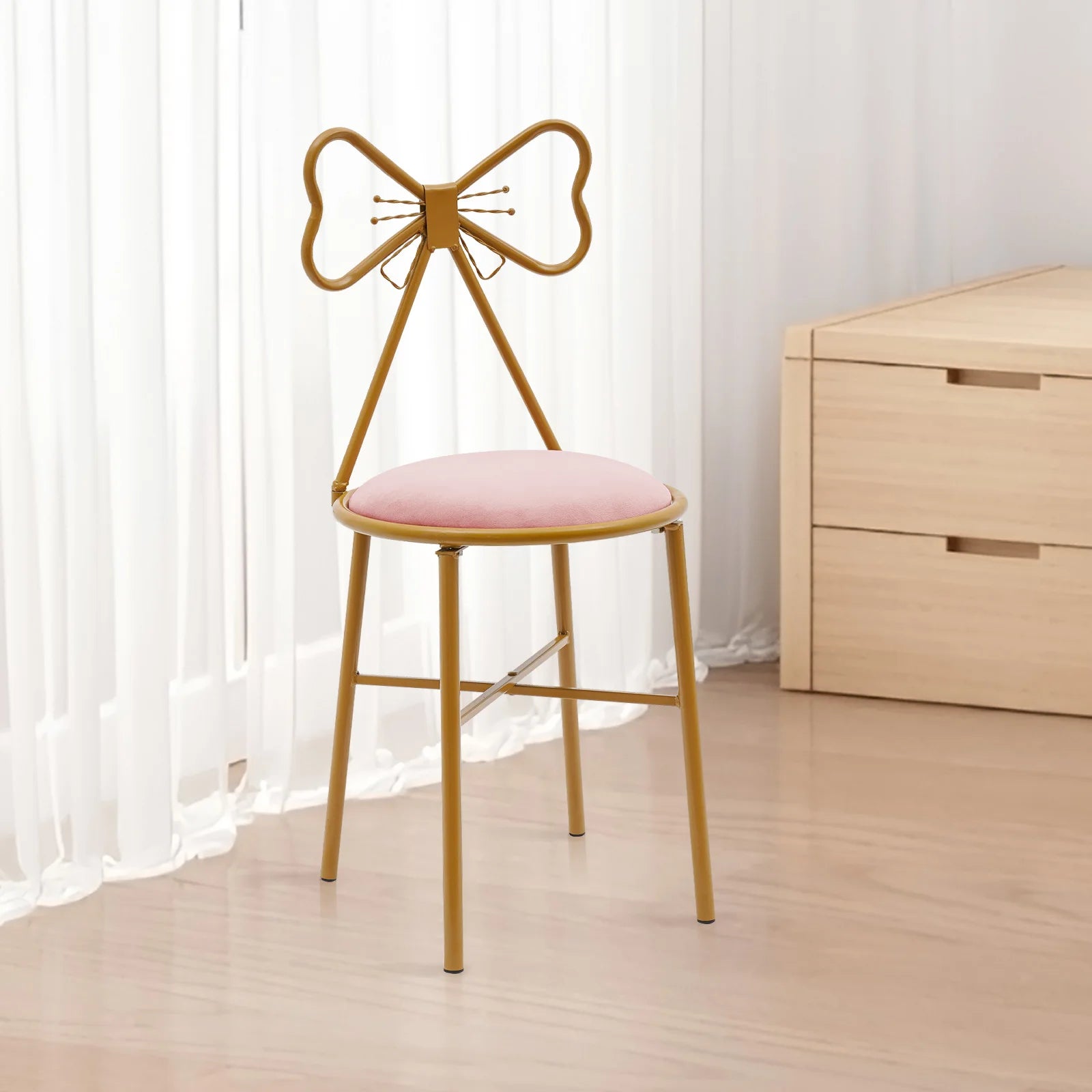 Velvet Vanity Chair