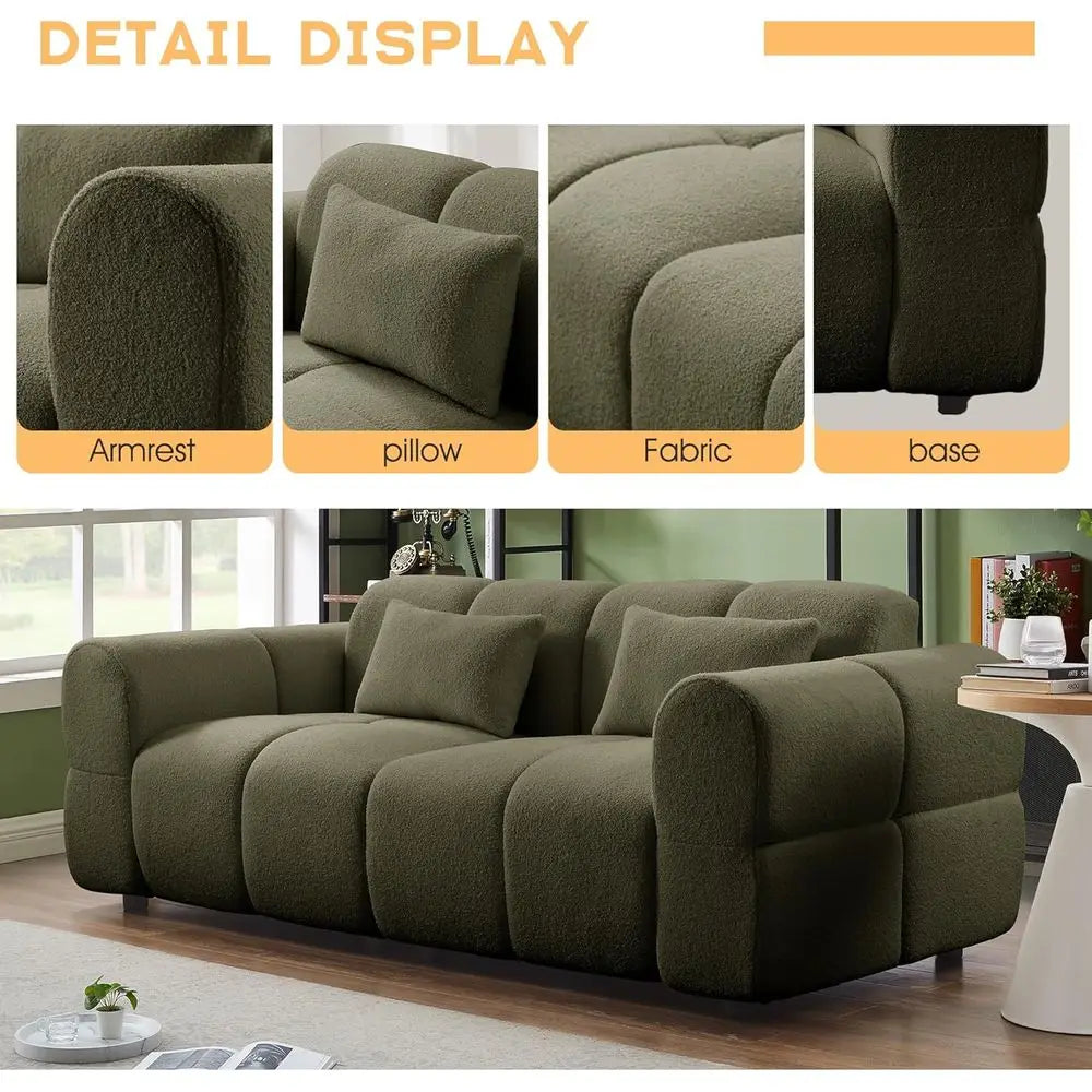 Bouclé Cloud Sofa