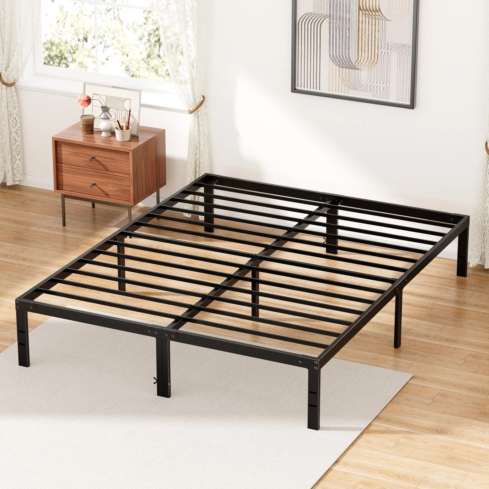 Metal Platform Bed