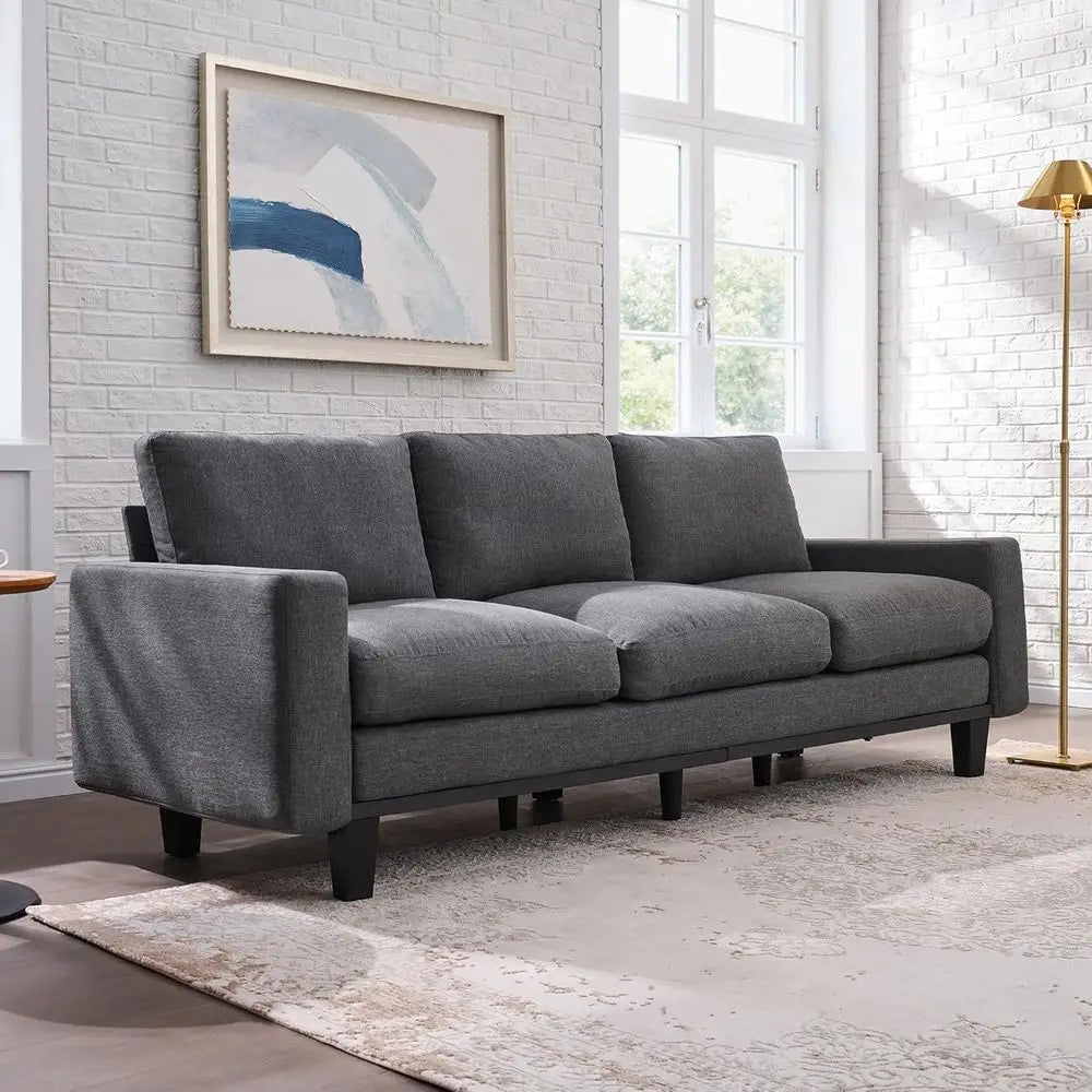 3-Seater Fabric Sofa
