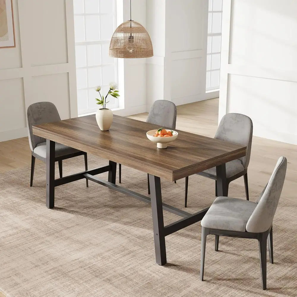 Rustic Wood Dining Table