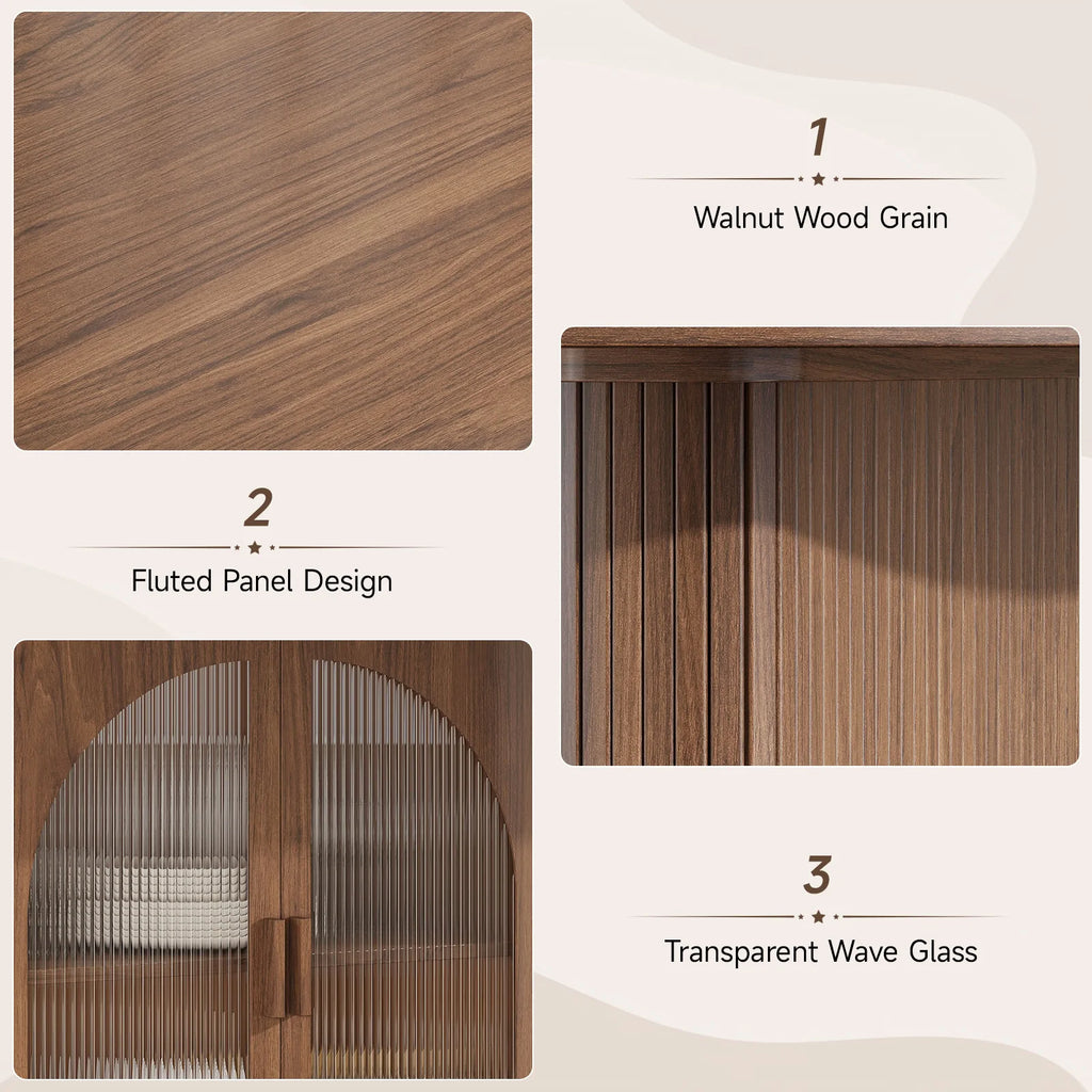 Walnut Oval Dining Table