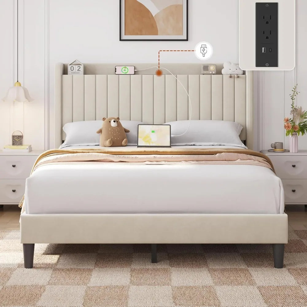 Storage Bed with USB