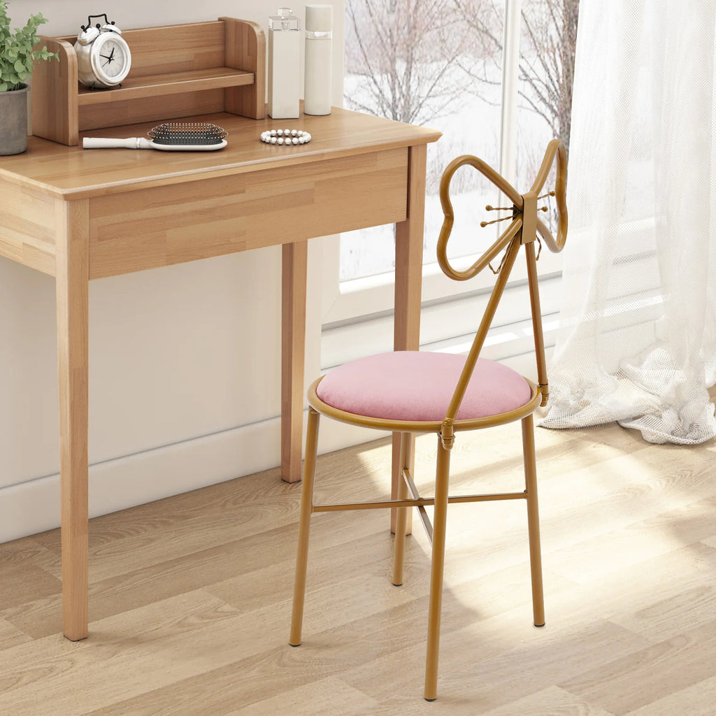 Velvet Vanity Chair