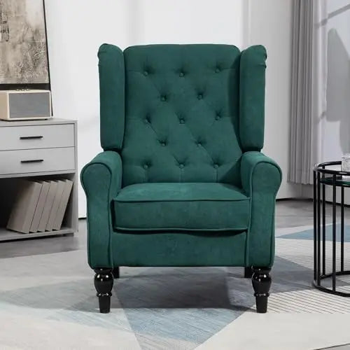 Tufted Wingback Chair