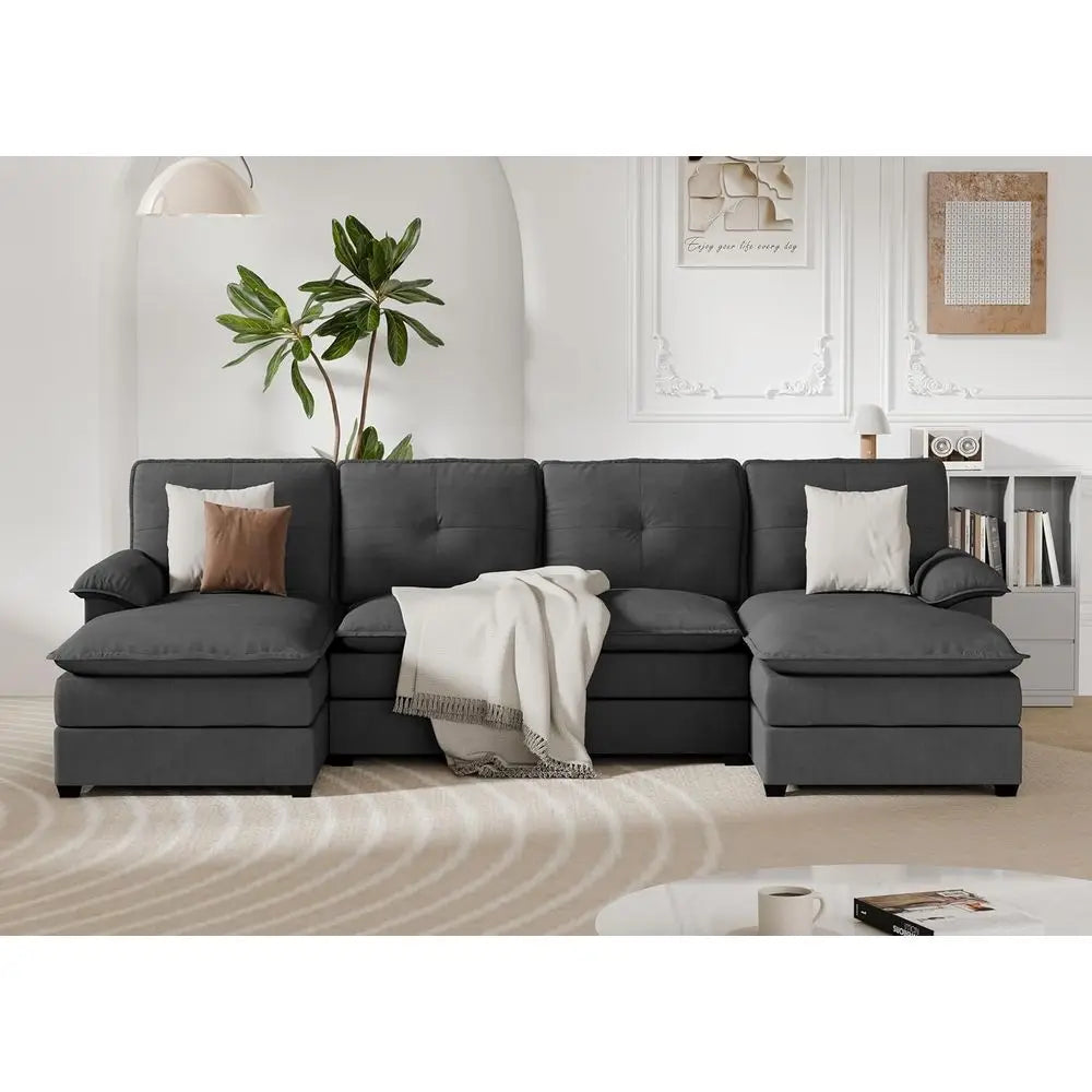 U-Shaped Cloud Sofa