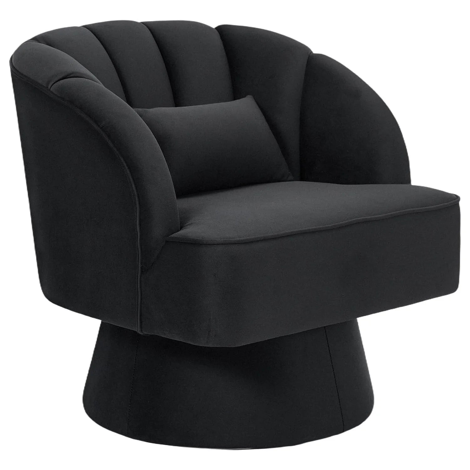 Velvet Swivel Chair