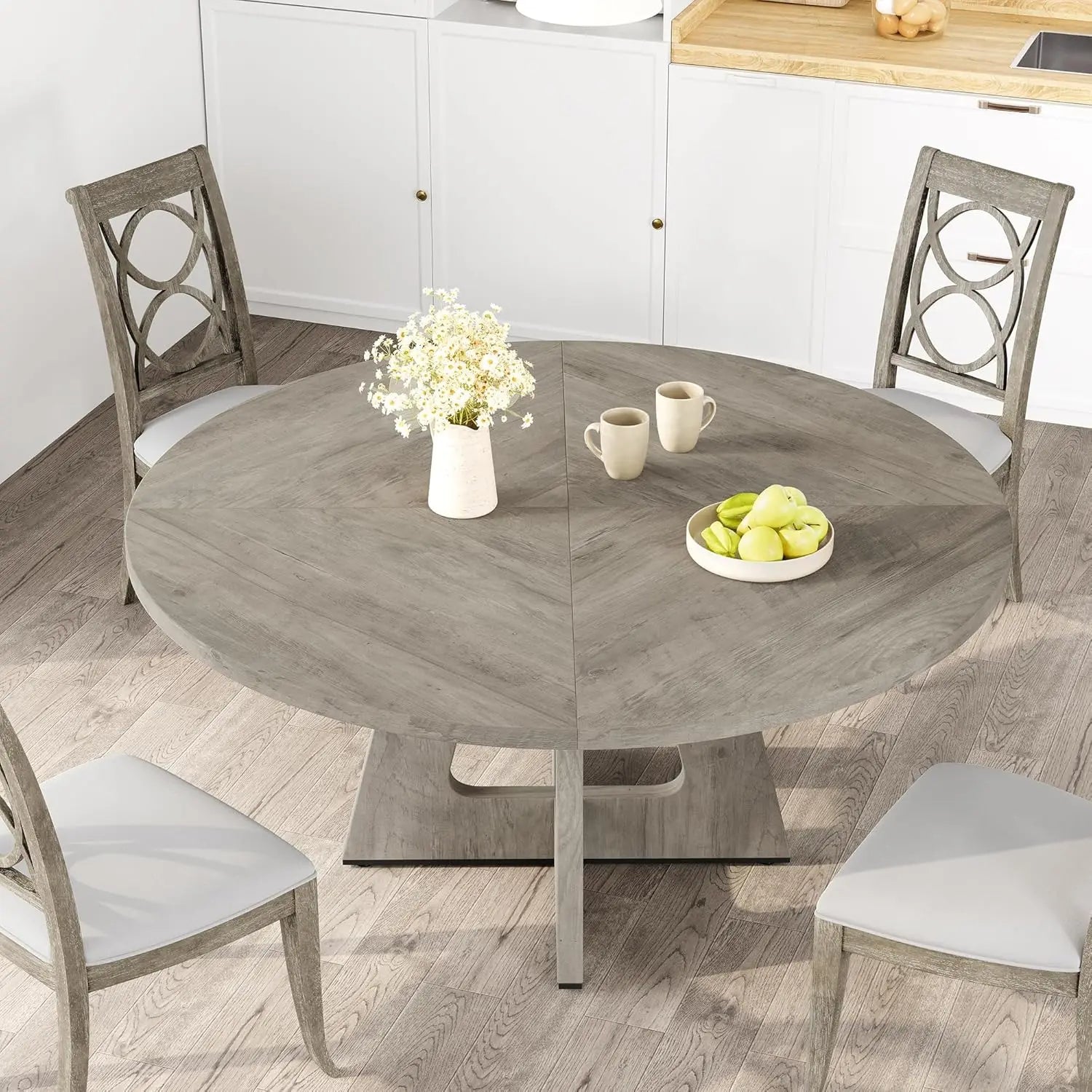 Rustic Round Dining Table