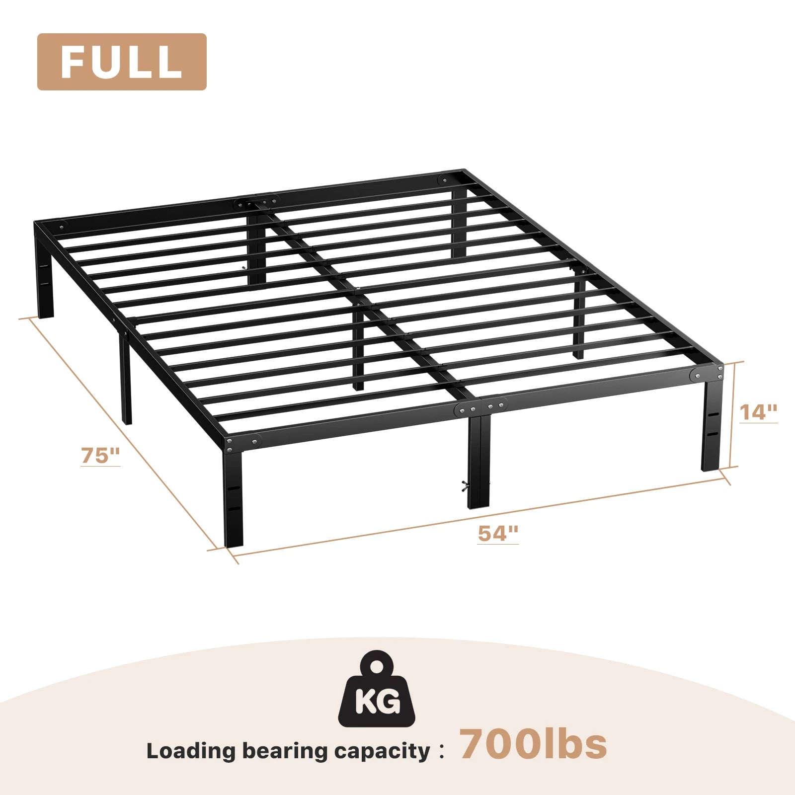 Metal Platform Bed