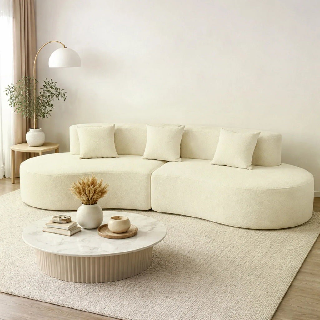 L-Shaped Modular Sofa