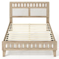 Mid-Century Wood Bed