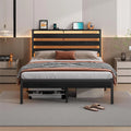 LED Metal Bed Frame