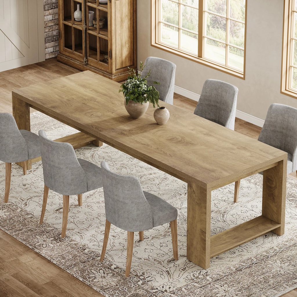 Modern Pedestal Dining Table
