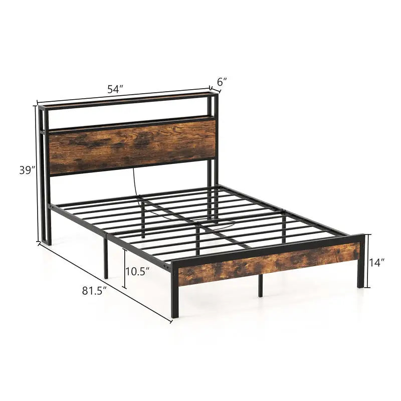 Storage Platform Bed