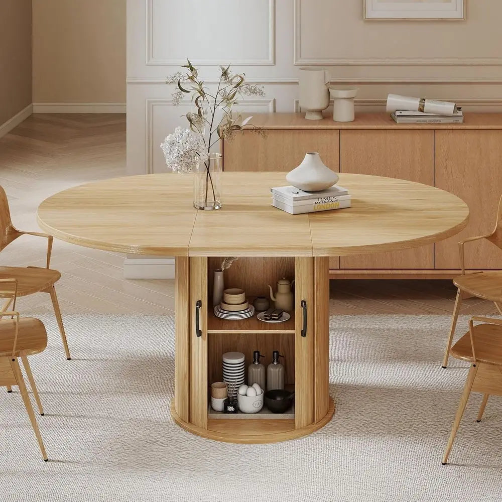 Oval Extendable Dining Table