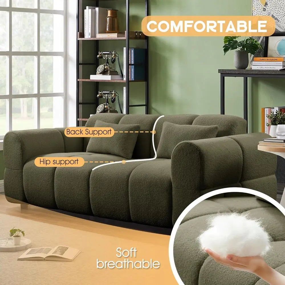 Bouclé Cloud Sofa